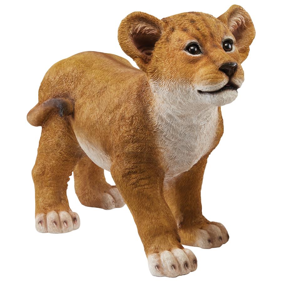 Lion Cubs of the Sahara Animal Statues: Ahaggar