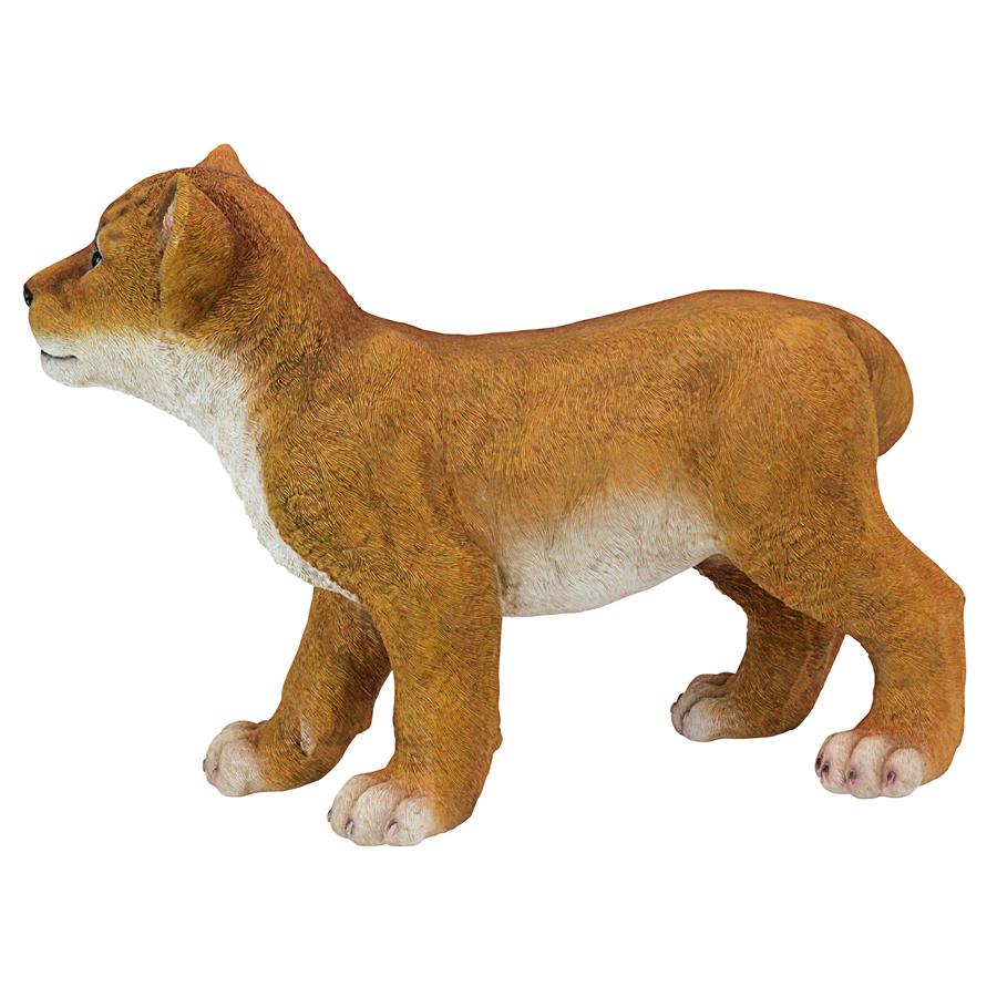 Lion Cubs of the Sahara Animal Statues: Ahaggar