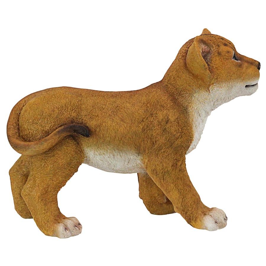 Lion Cubs of the Sahara Animal Statues: Ahaggar