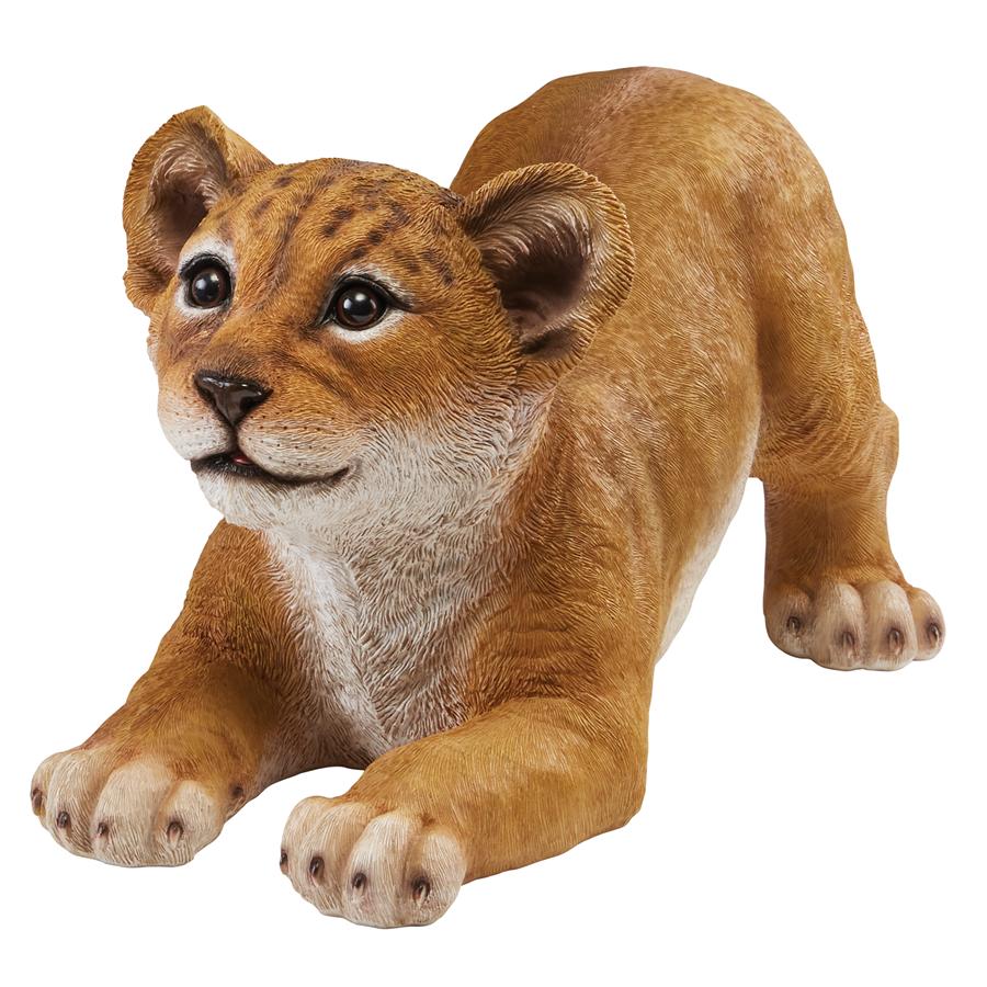 Lion Cubs of the Sahara Animal Statues: Tibesti