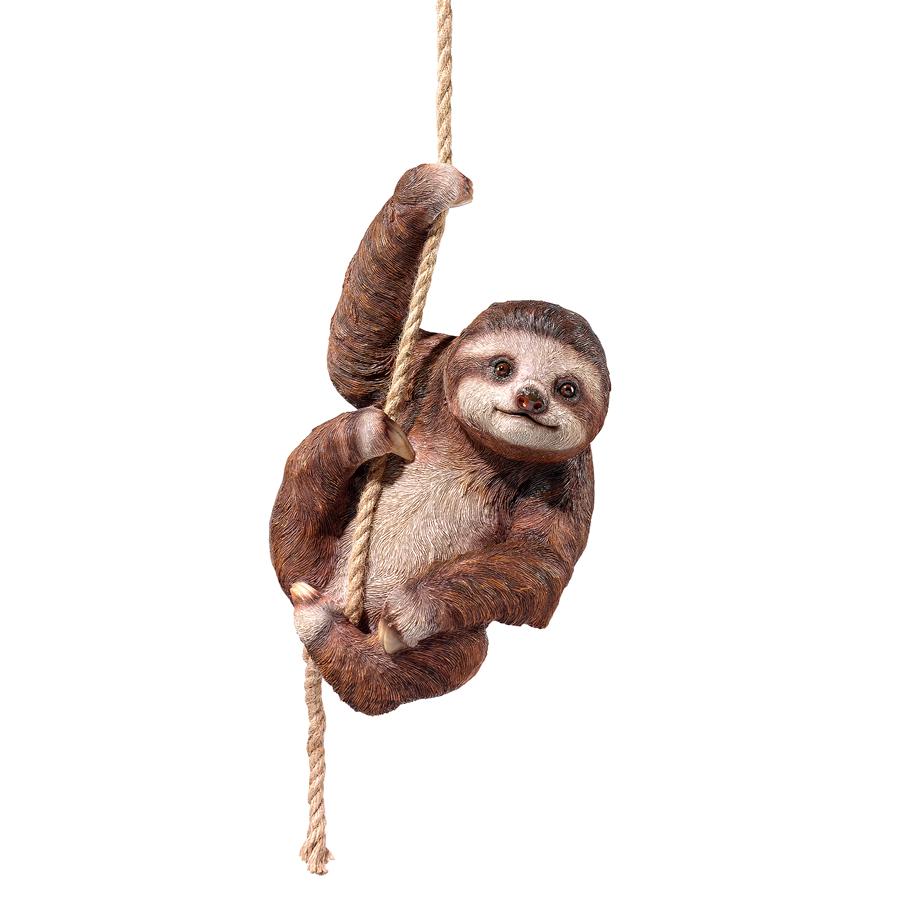 Hanging Horatio the 3-Toed Sloth Statue