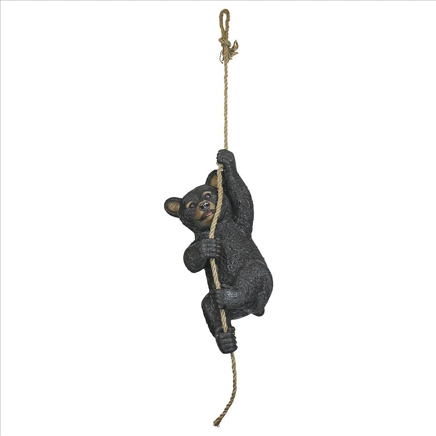 Swinging Bocephus Bear Garden Statue