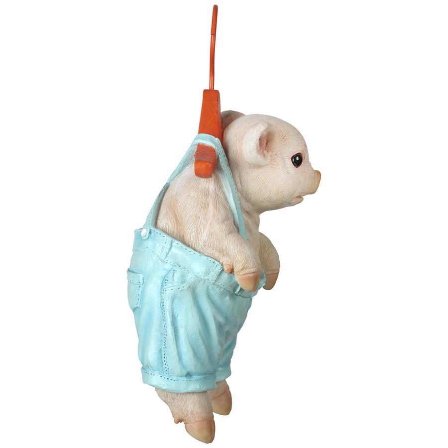 Hanger Hog Hanging Pig Statue