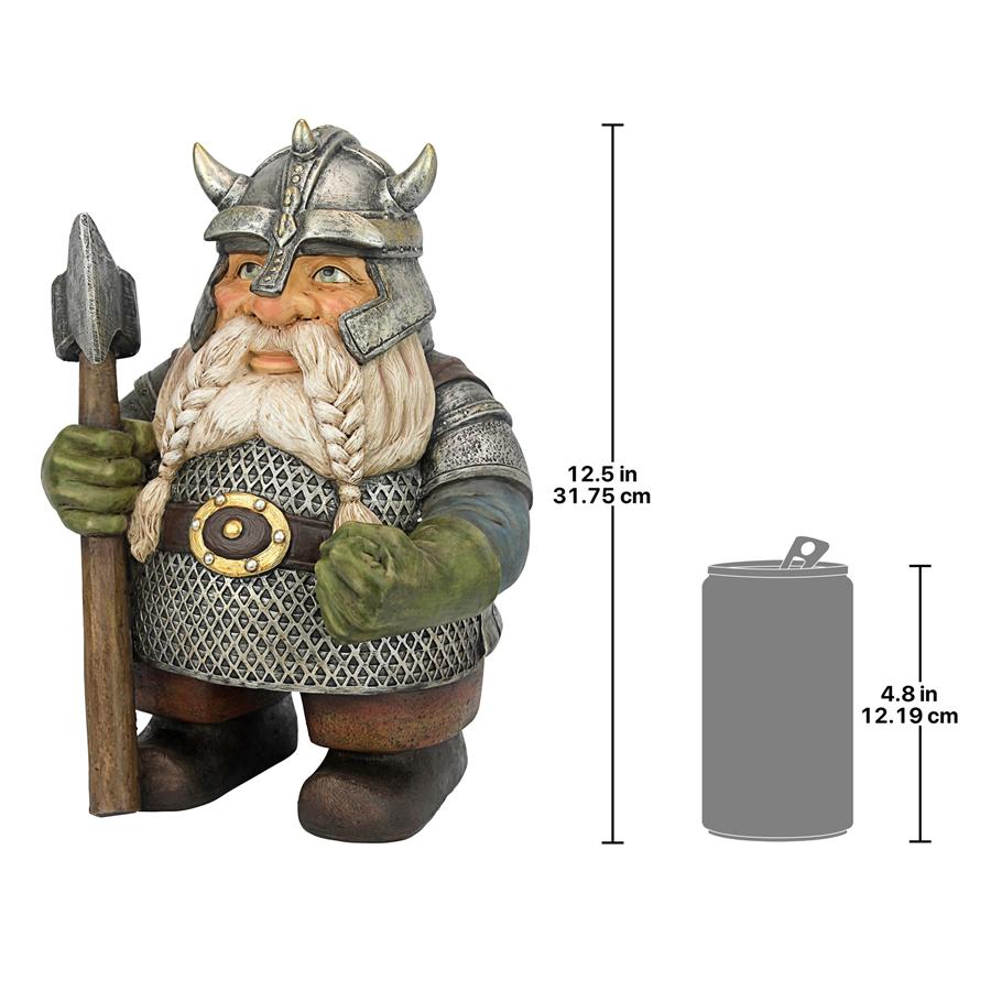 Viking Victor Norse Dwarf Gnome Statue