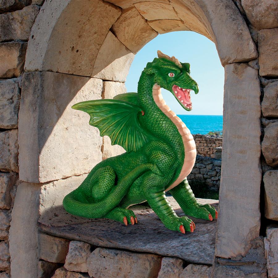 Ormarr Dragon, Monster of the Drawbridge Moat Statue