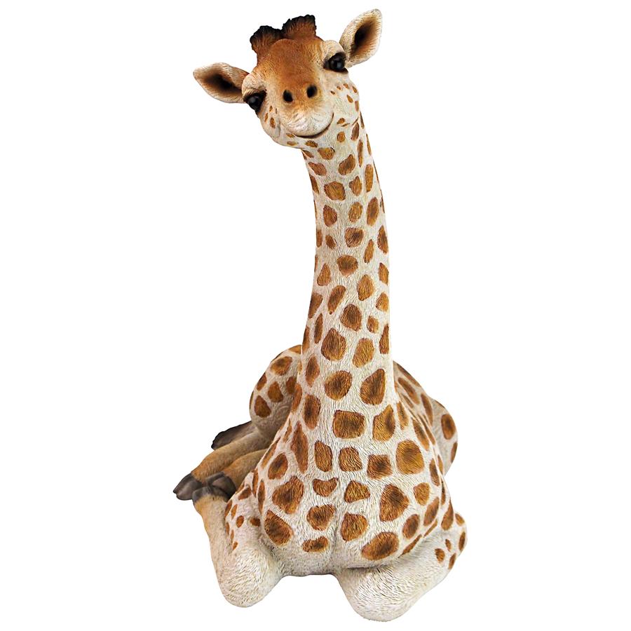 Zari the Resting Giraffe Statue: Medium