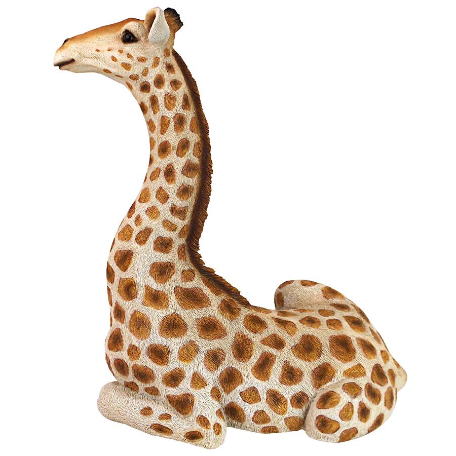 Zari the Resting Giraffe Statue: Medium