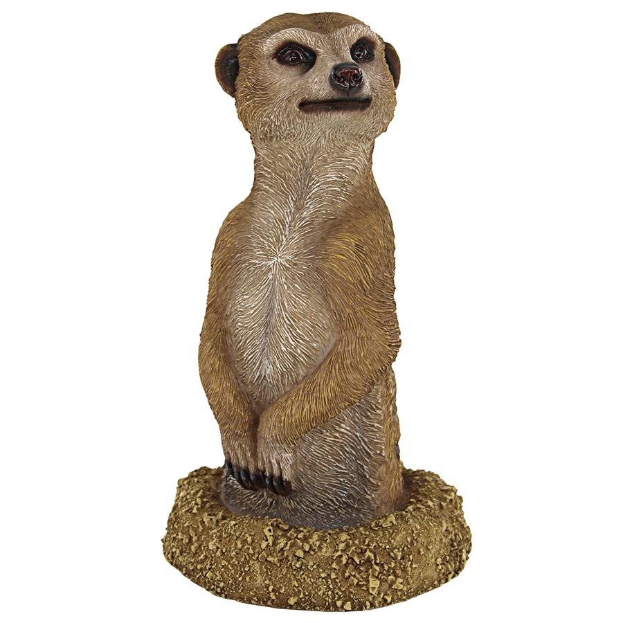 Hole in One African Meerkat Garden Statue: Each