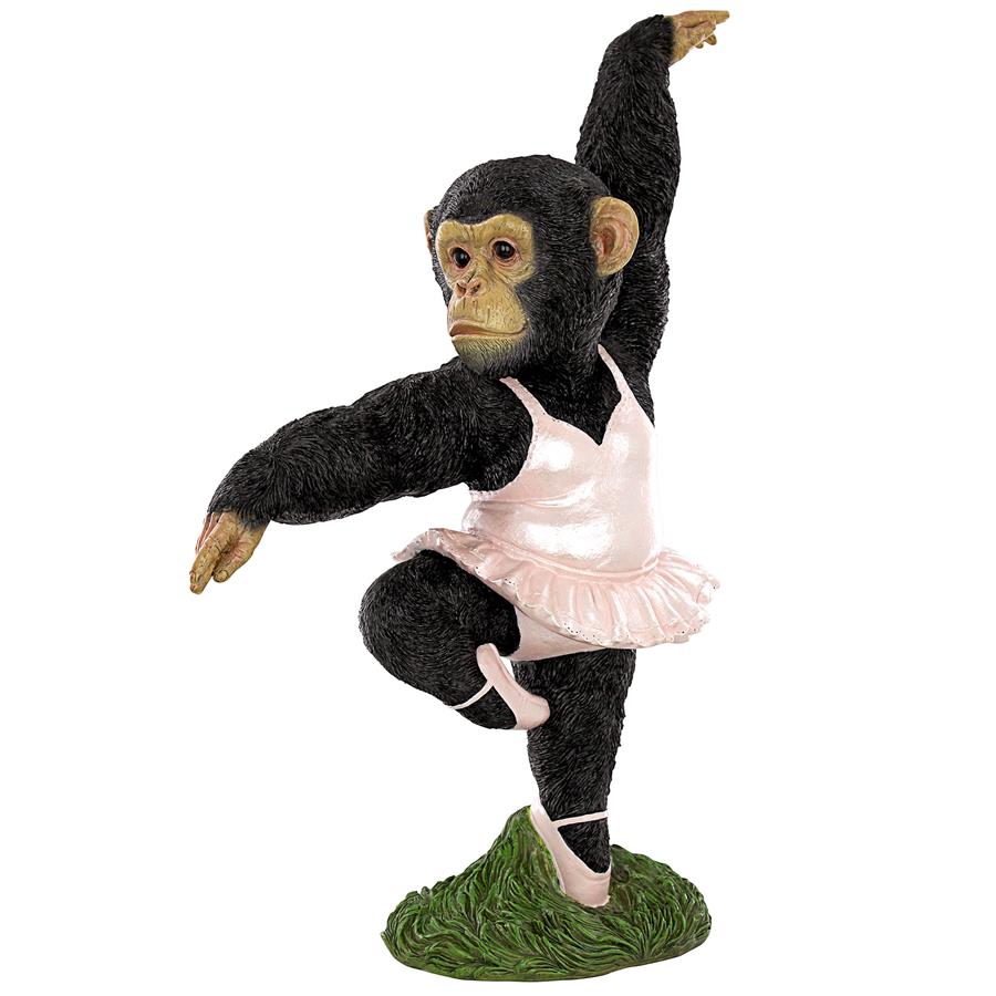 Monkail Chimpnikov Monkey Ballet Dancer Statue