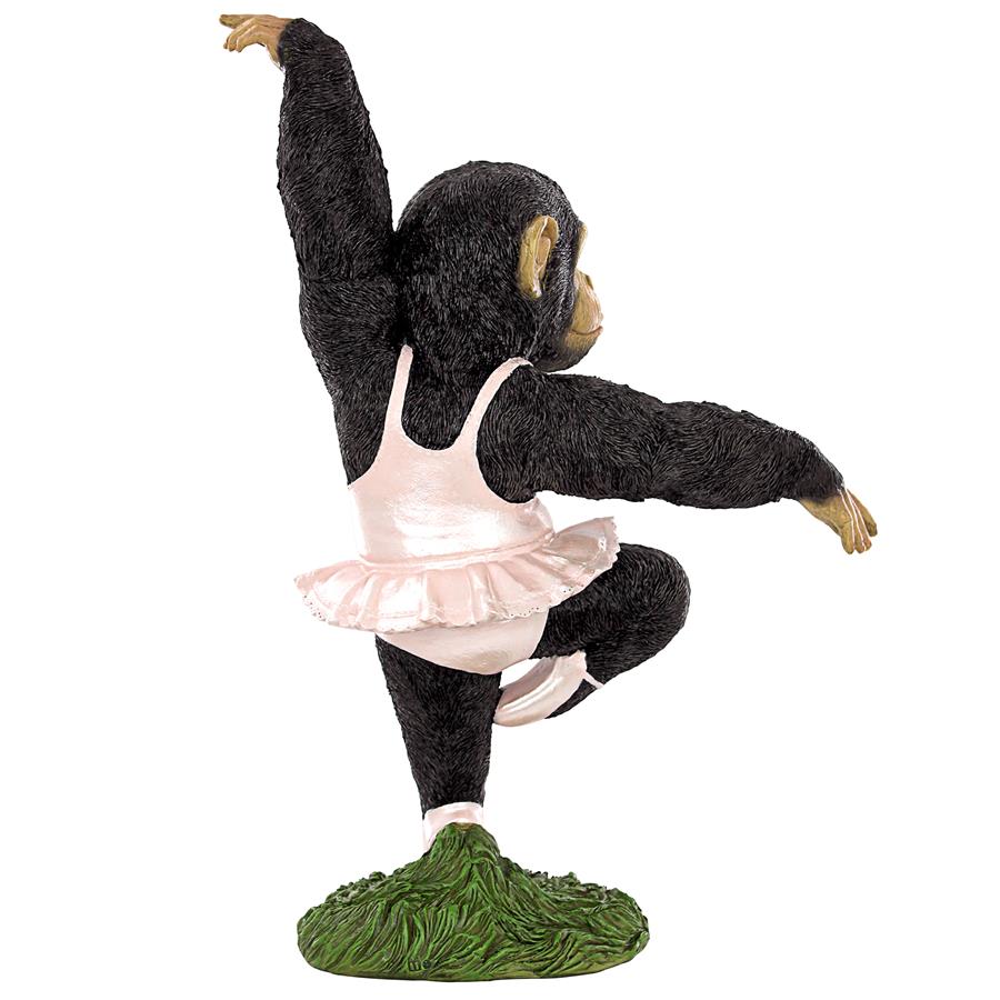 Monkail Chimpnikov Monkey Ballet Dancer Statue