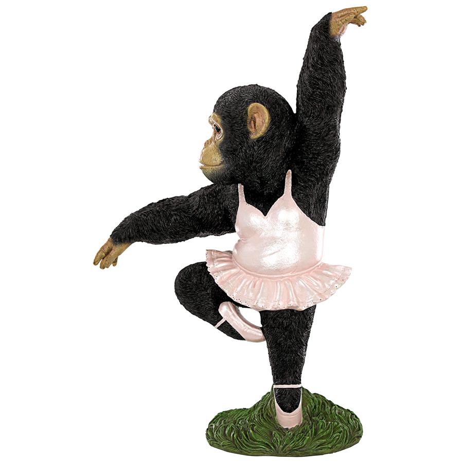 Monkail Chimpnikov Monkey Ballet Dancer Statue