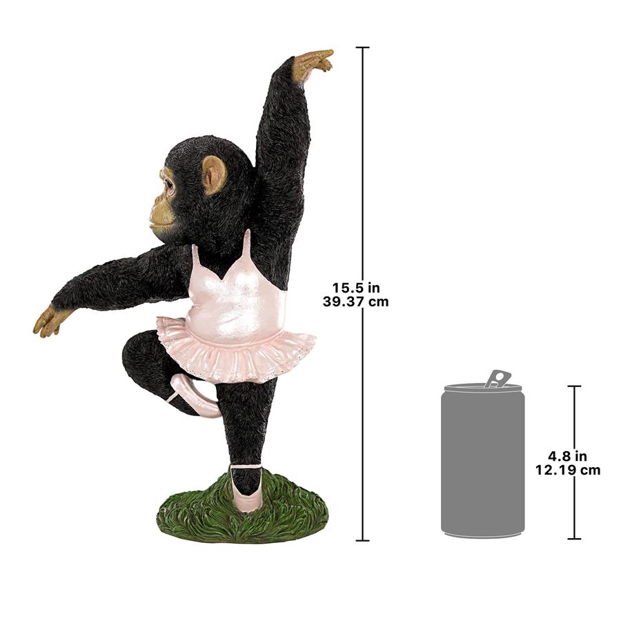 Monkail Chimpnikov Monkey Ballet Dancer Statue