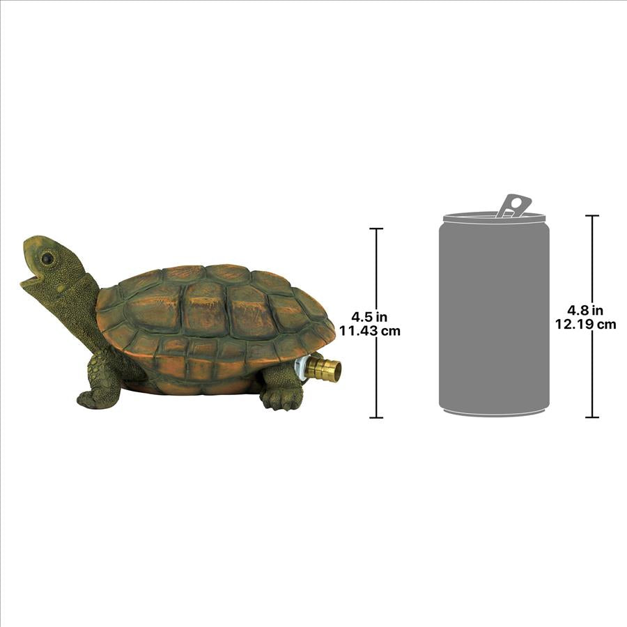 Sprinkle the Turtle Piped Spitter Statue