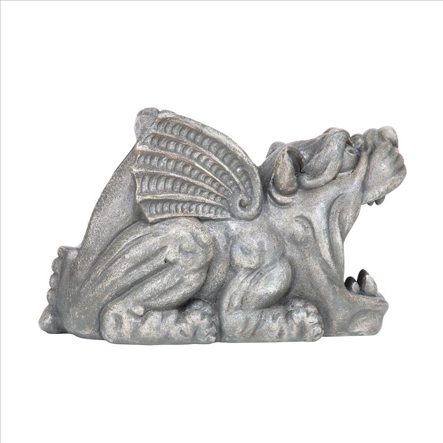 Roland the Gargoyle Gutter Guardian Downspout Statue