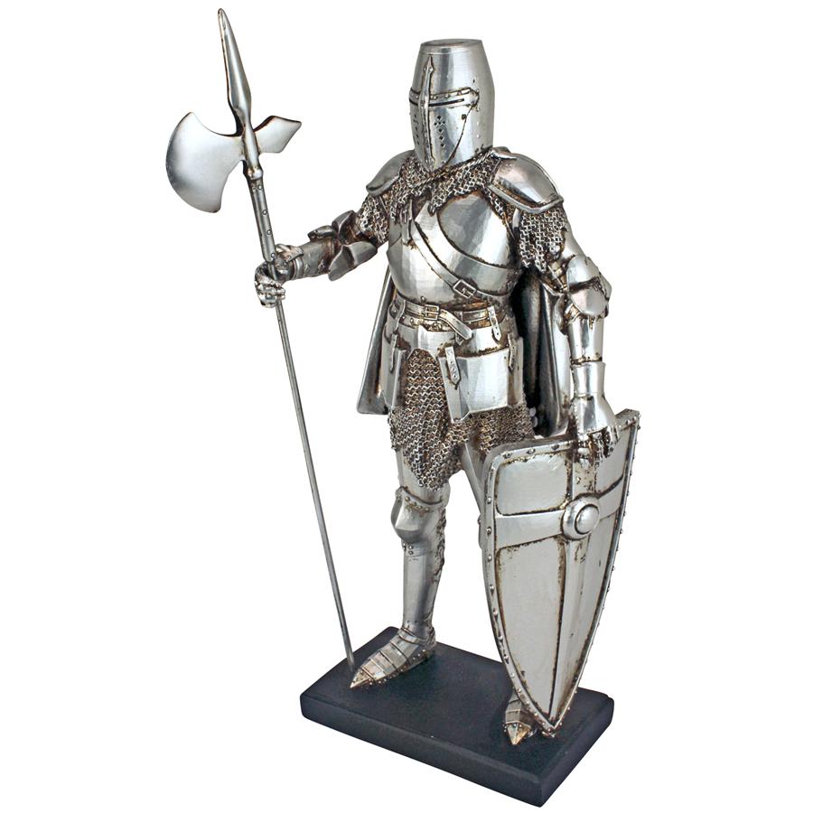 Medieval Nuremberg Castle Guard Gothic Knight Statue