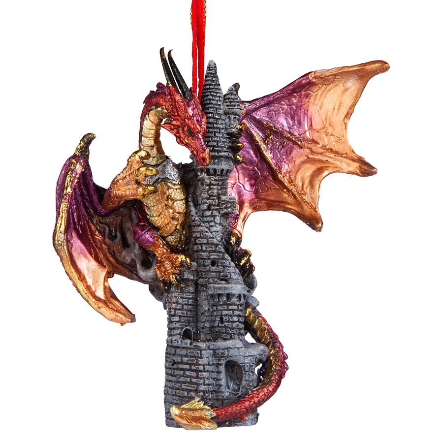 Zanzibar, the Gothic Dragon Holiday Ornament