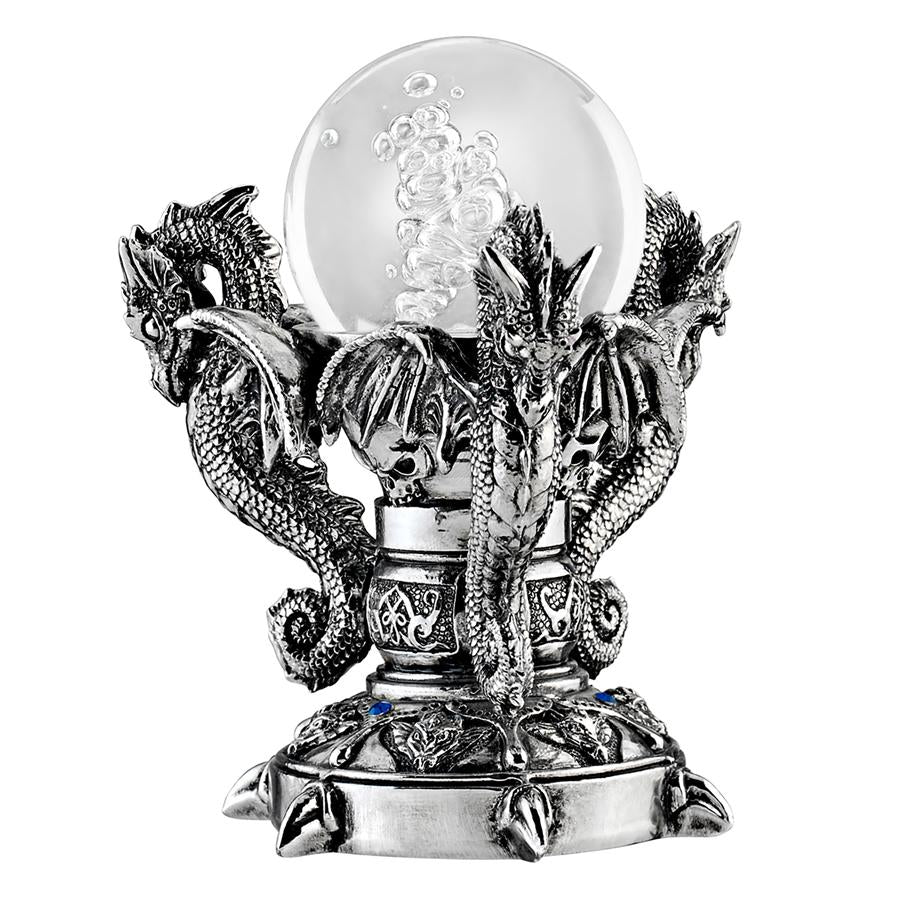 Dragons of Corfu Castle Mystic Glass Globe