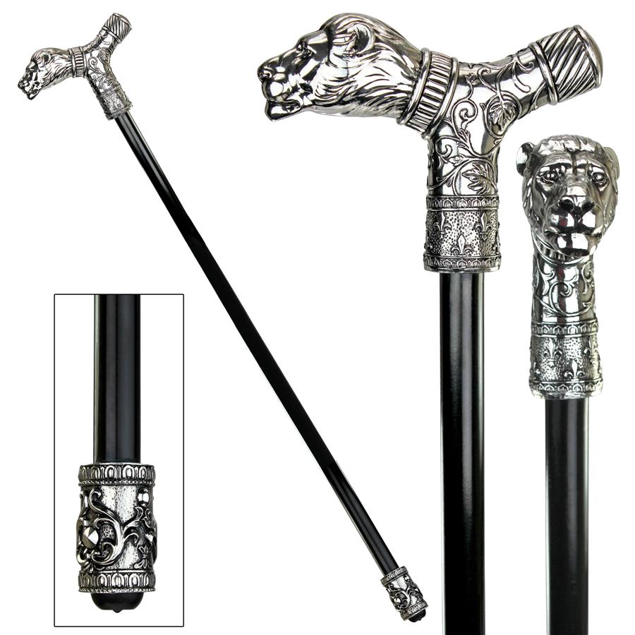 Dragons Thorne Collection: Protector Lion Walking Stick