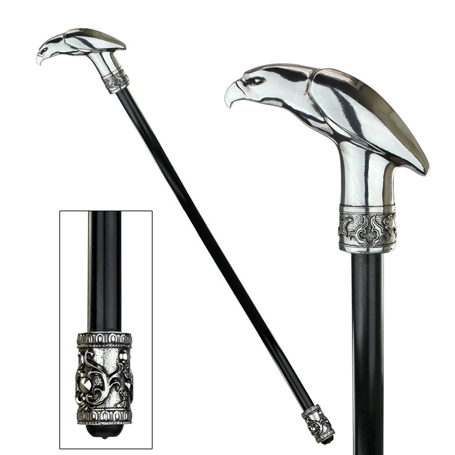Dragons Thorne Collection: Piercing Presence Eagle Walking Stick
