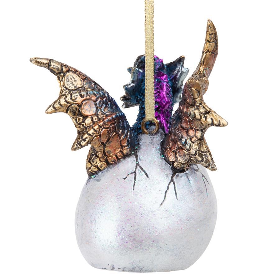 Hard Boiled Dragon Hatchling Holiday Ornament