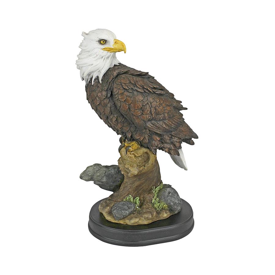 Noble Strength Bald Eagle Statues: Medium