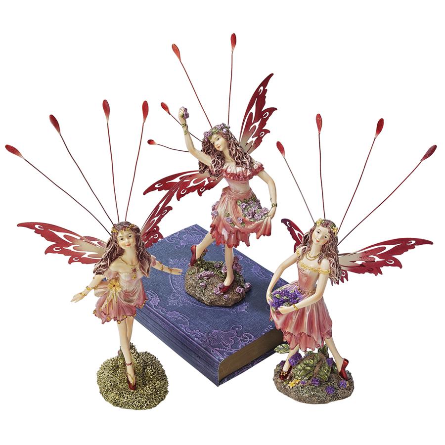 Crosstweed Meadow Victorian Fairy Statue Collection