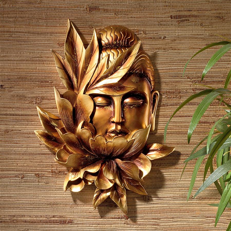 Enlightened Deities Wall Sculptures: Buddha