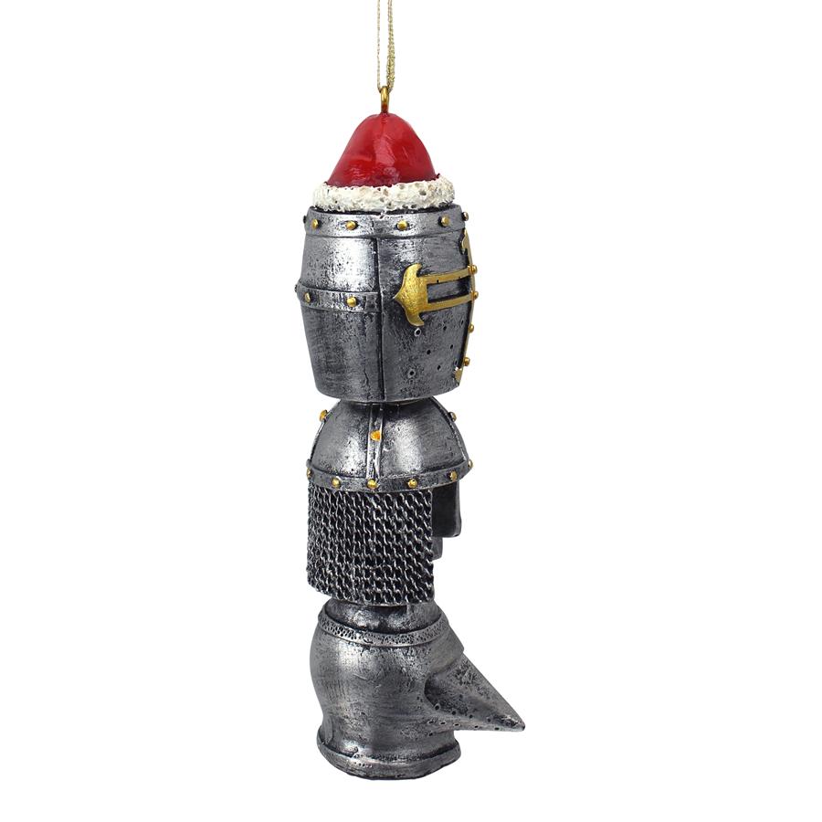 Medieval Helms Totem Holiday Ornament