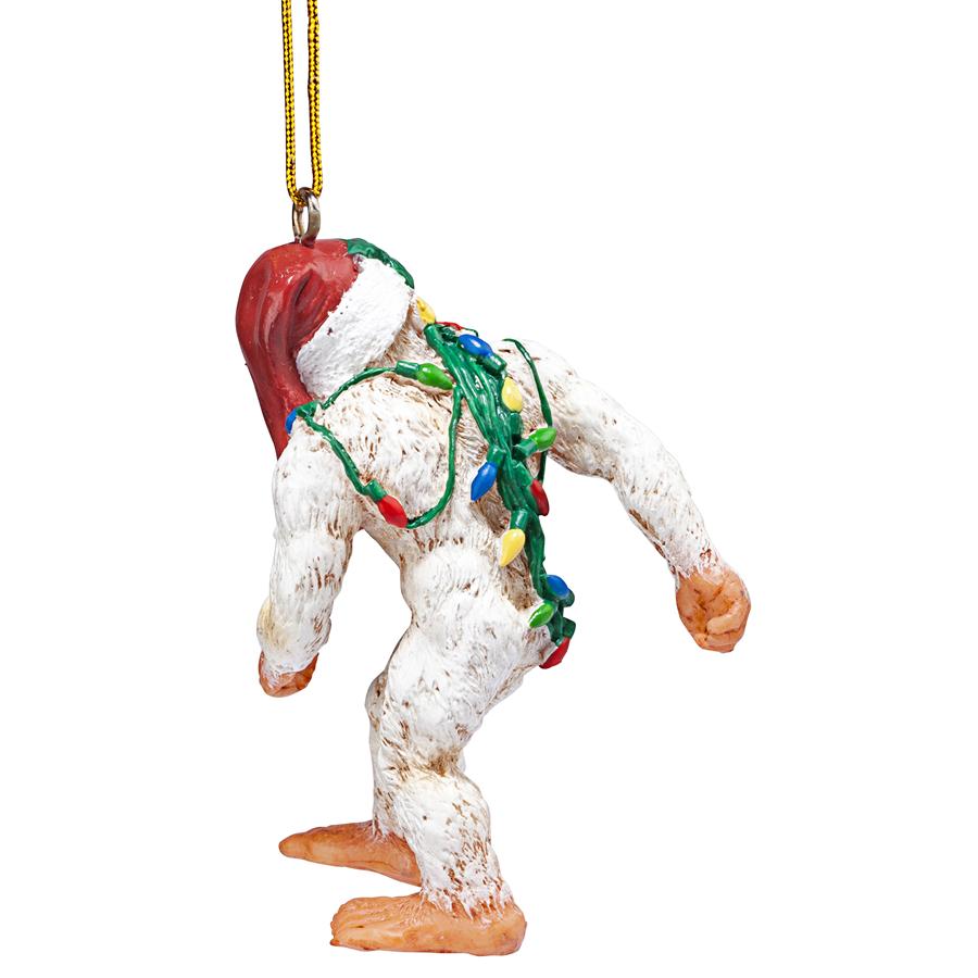 Bigfoot the Abominable Snowman Yeti Holiday Ornament