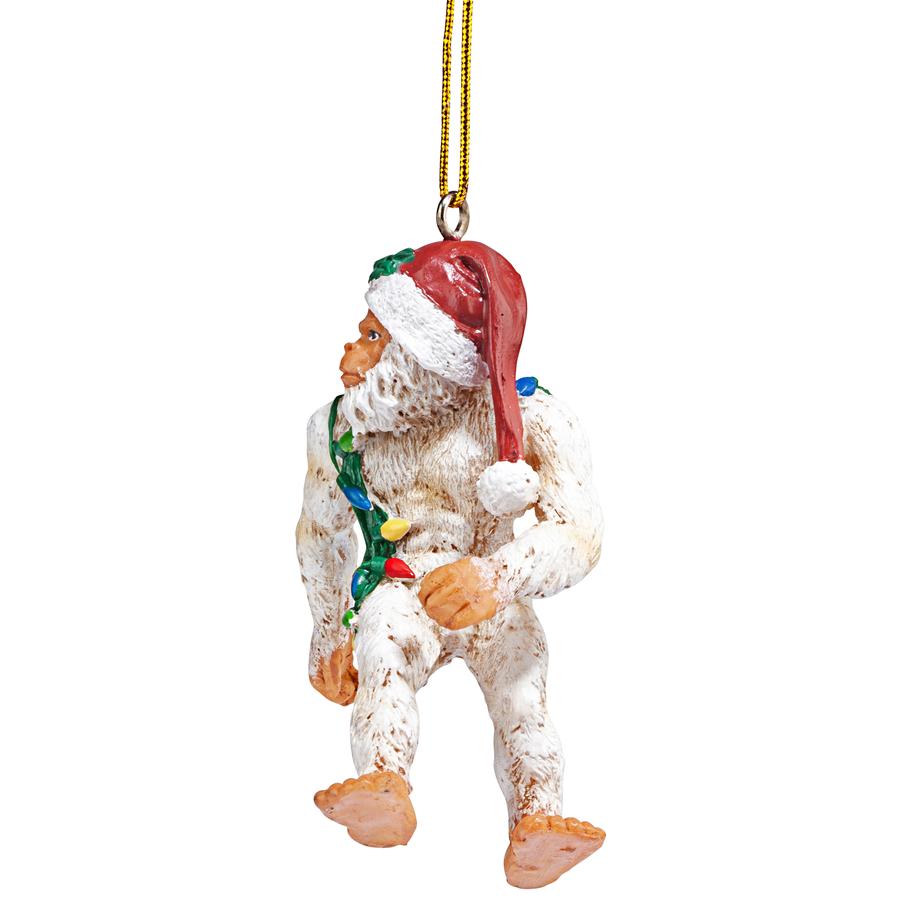 Bigfoot the Abominable Snowman Yeti Holiday Ornament