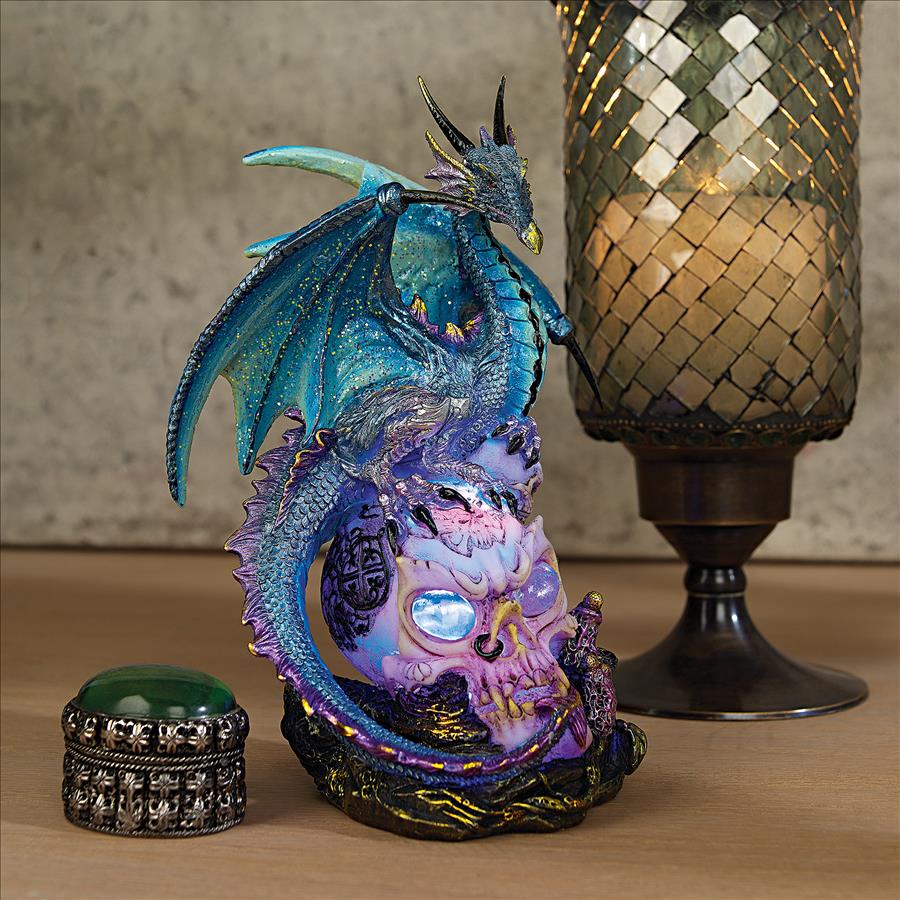 Dragon Assassin Illuminated Statue