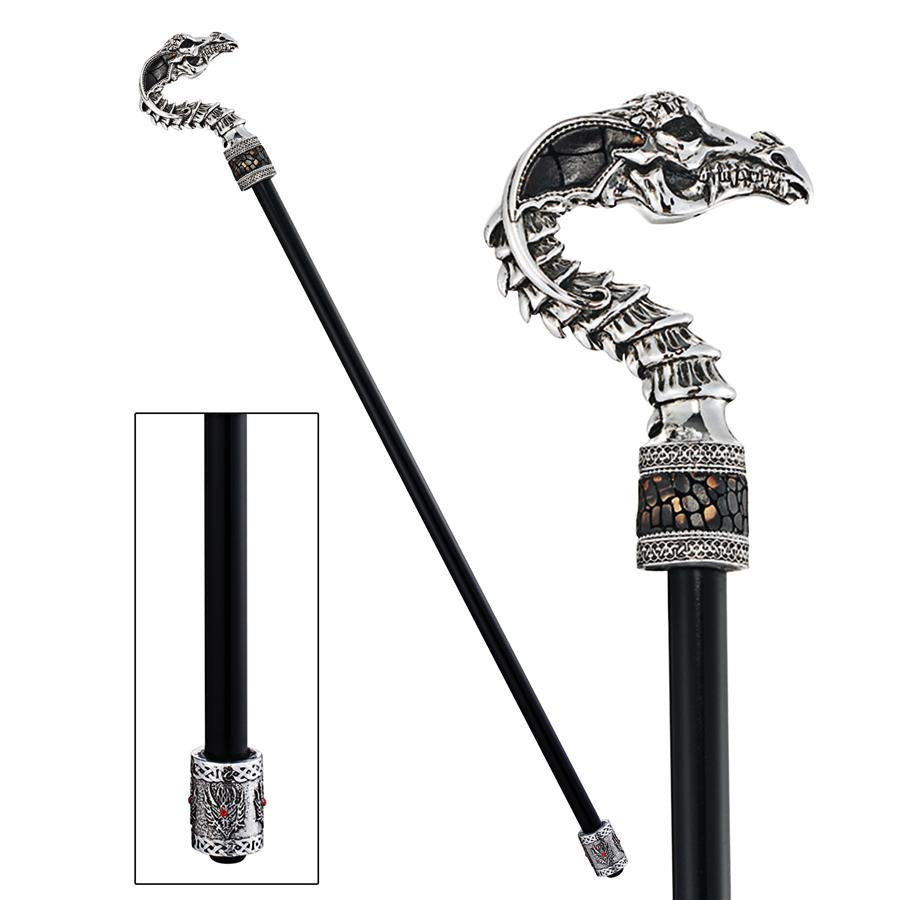 Dragonsthorne Collection: Drakkar, The Dragon Gothic Walking Stick