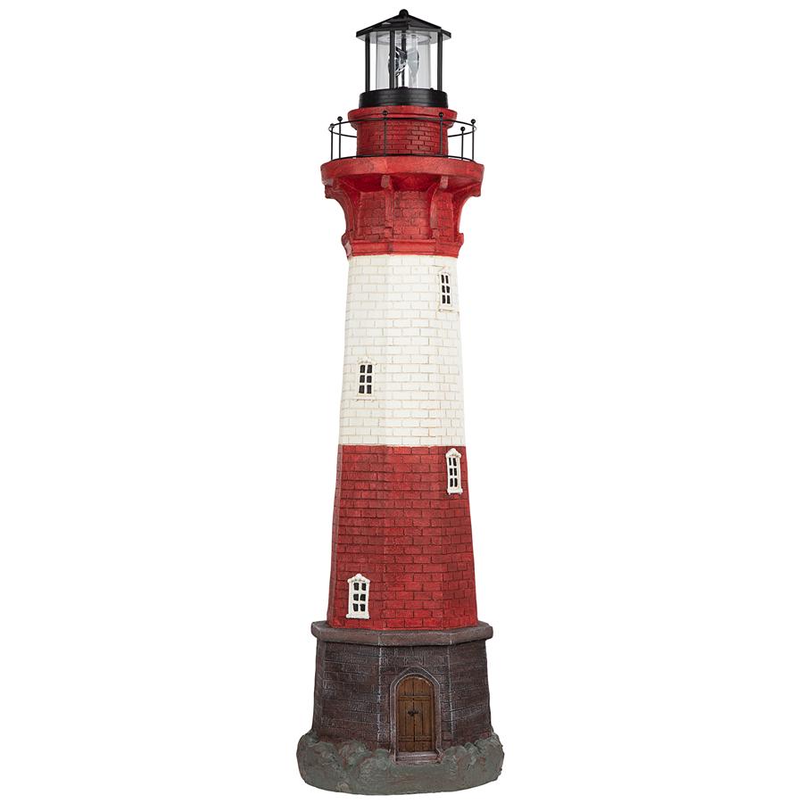 Coastal Shoal Lighthouse Solar Beacon Statue