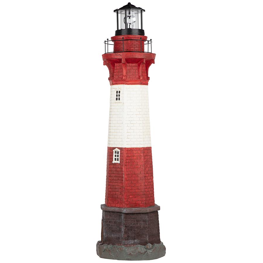 Coastal Shoal Lighthouse Solar Beacon Statue