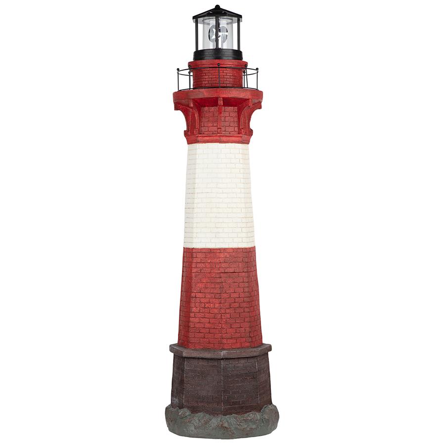 Coastal Shoal Lighthouse Solar Beacon Statue