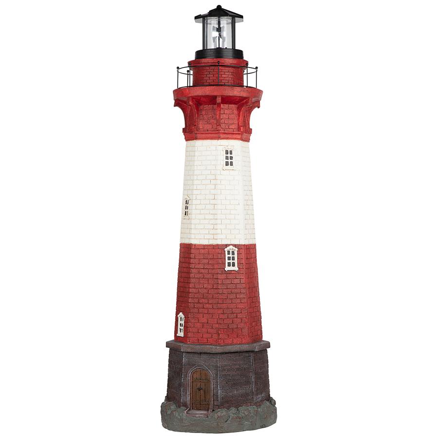 Coastal Shoal Lighthouse Solar Beacon Statue