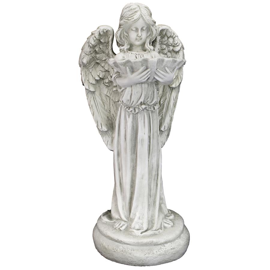 Tranquil Guardian Angel Birdbath Feeder Statue