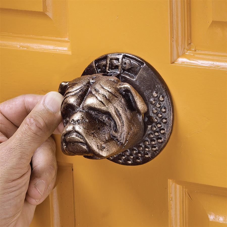 Bulldog Authentic Foundry Iron Door Knocker