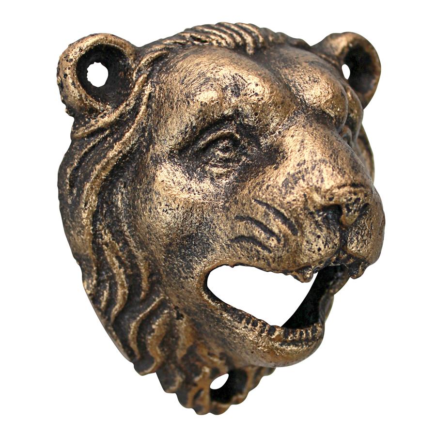 Growling Lion Cast Iron Bottle Opener