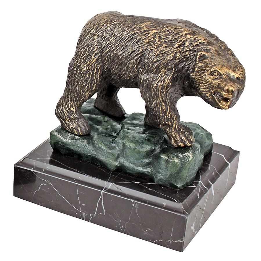 The Bear of Wall Street Cast Iron Statue