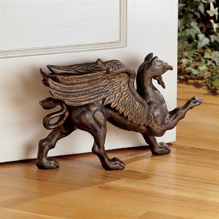 The Growling Griffin Authentic Foundry Iron Doorstop