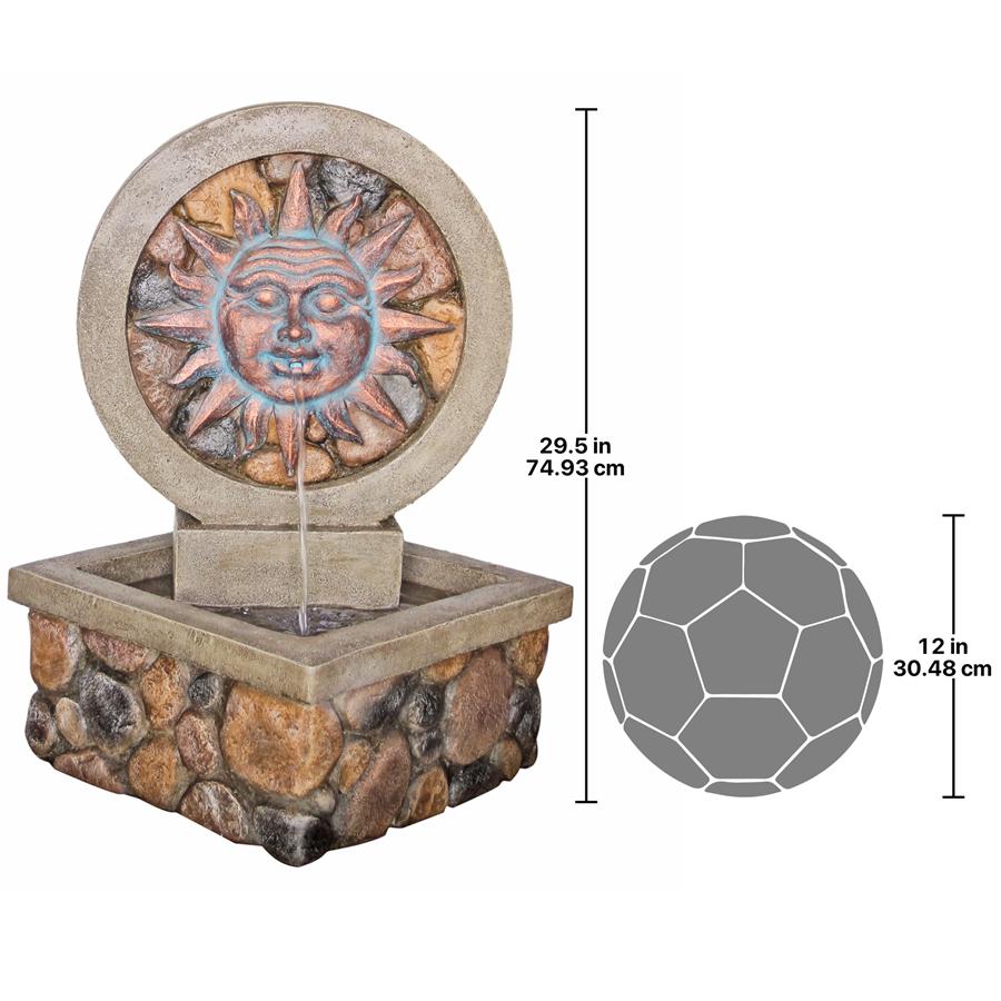 Chapoteo Del Sol Sculptural Fountain