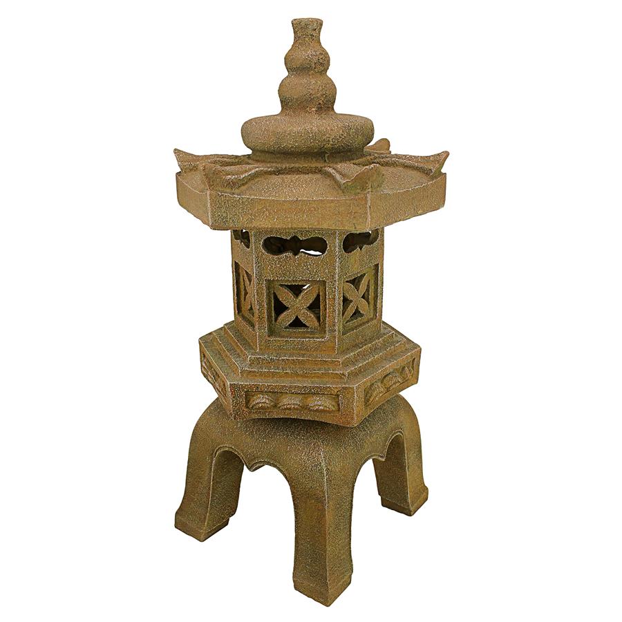 Sacred Pagoda Lantern Illuminated Statue: Each