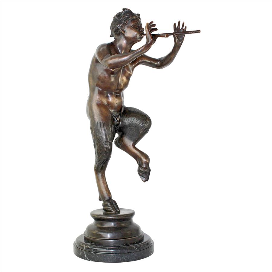 Pan, Greek God of the Forest Bronze Statue: Large