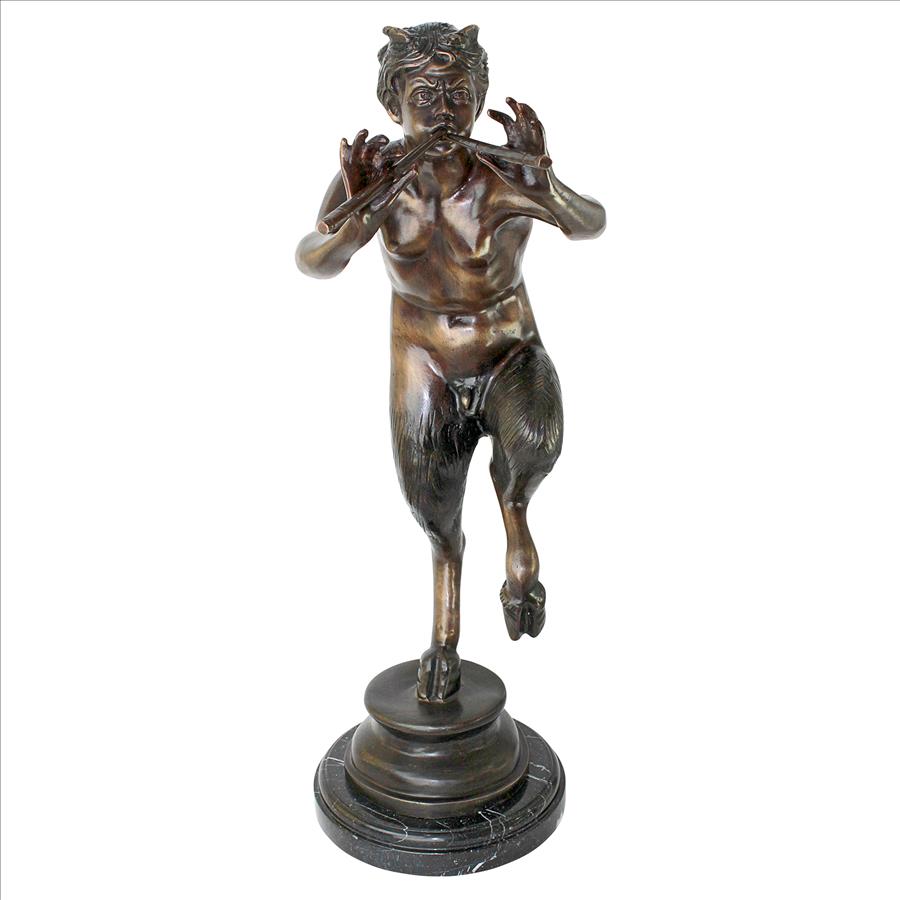 Pan, Greek God of the Forest Bronze Statue: Large