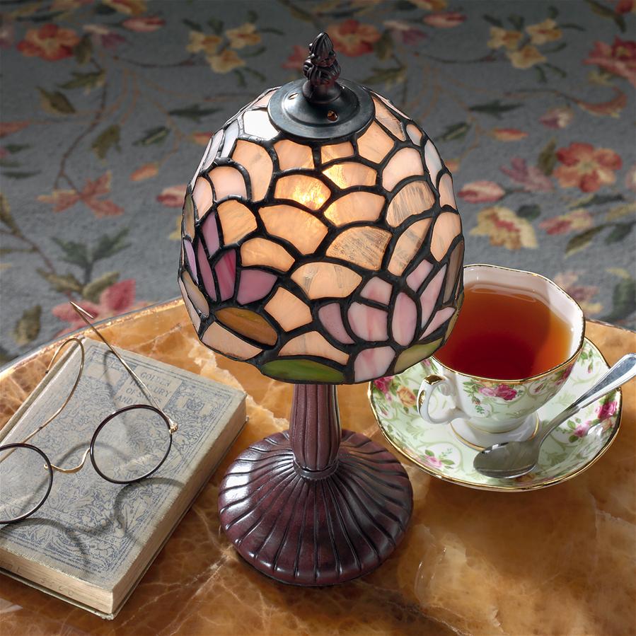 Lotus of Monet's Garden Petite Tiffany-Style Table Lamp