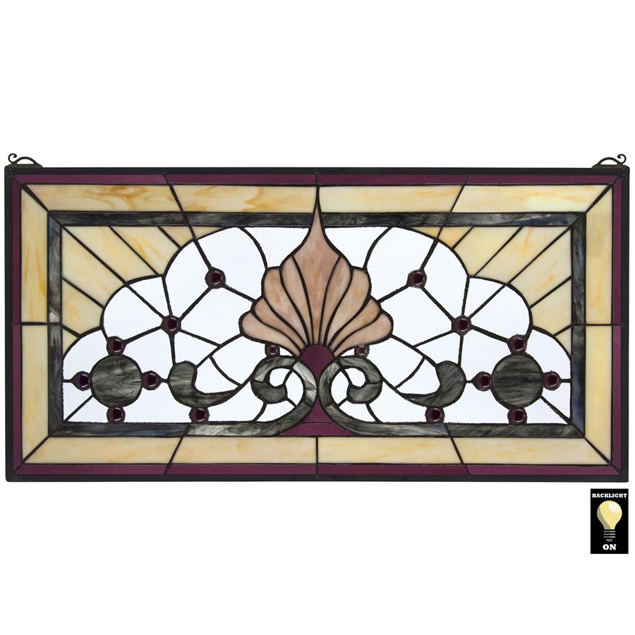 Victoria Lane Tiffany-Style Stained Glass Window