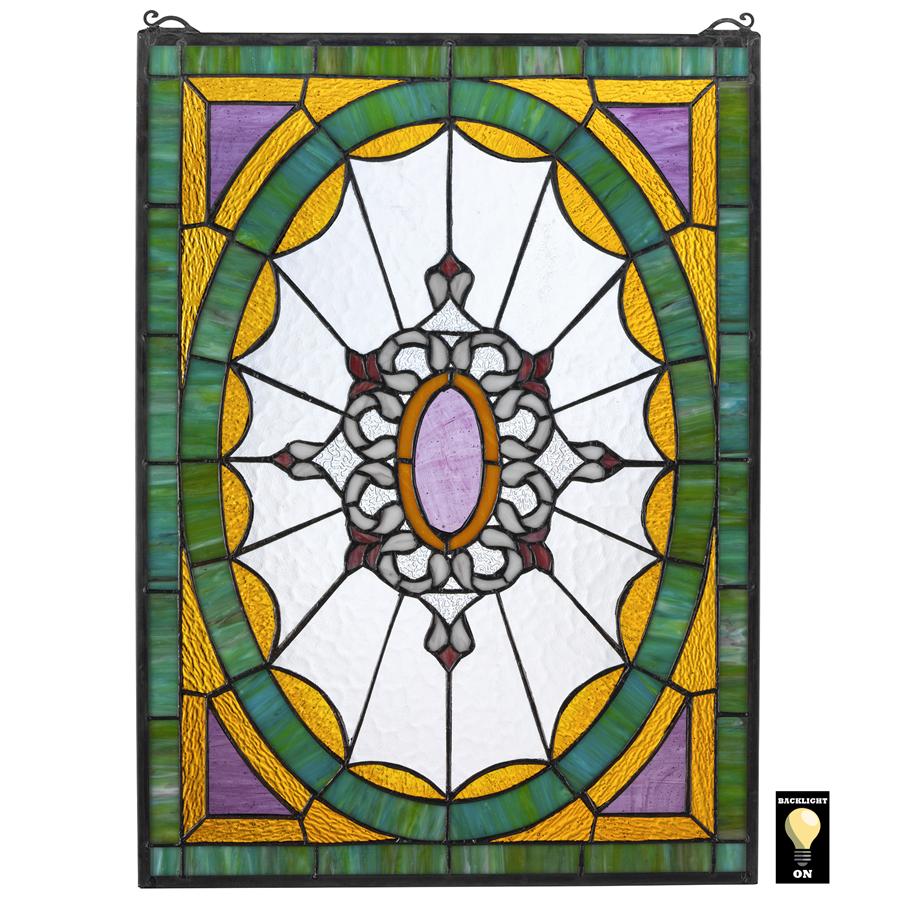 Monte Carlo Tiffany-Style Stained Glass Window