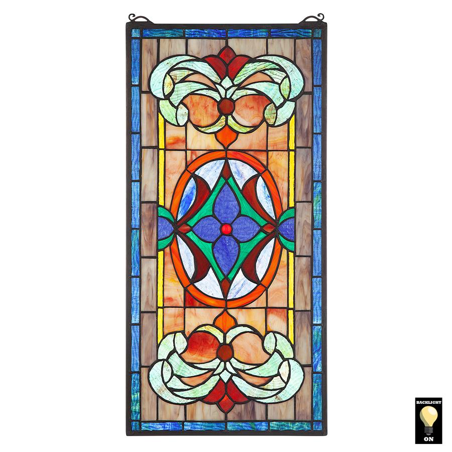 Sainte-Genevieve Tiffany-Style Stained Glass Window