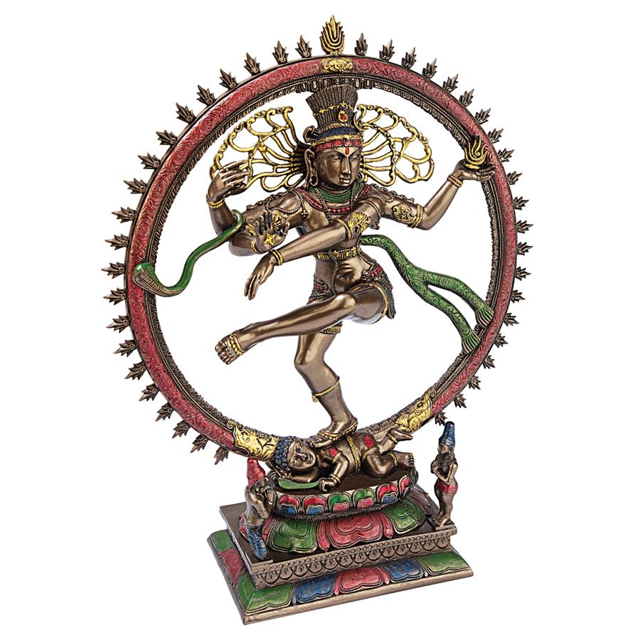 Dancing Shiva God of Cosmic Energy Statue: Desktop